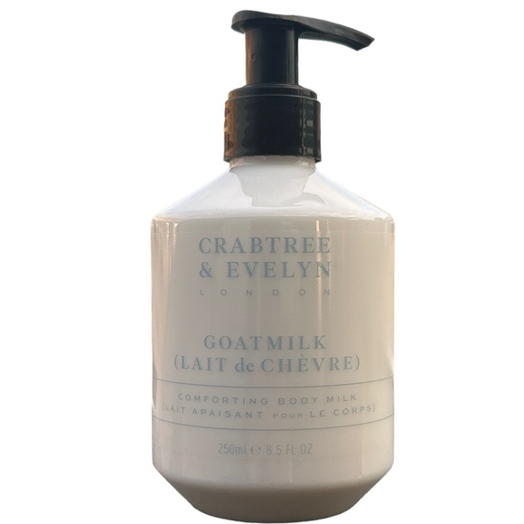 Crabtree and Evelyn Goatmilk Body Milk for sensitive skin 250ml 8.5 FL OZ - Picture 2 of 3